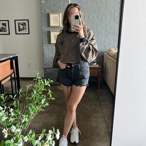 Vintage Mizzou Gingham Pullover Windbreaker